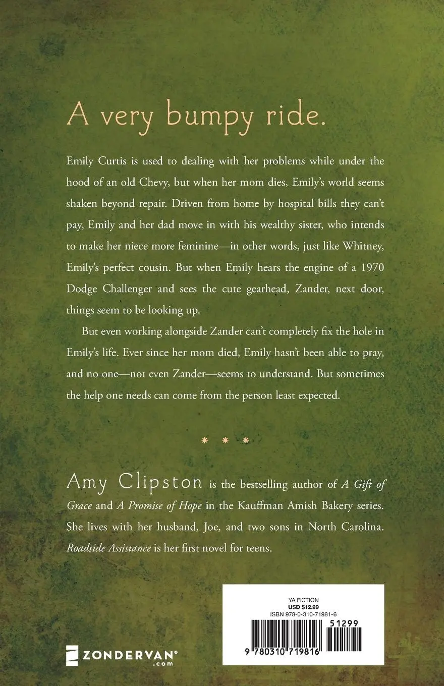 Rückseite: 9780310719816 | Roadside Assistance | 1 | Amy Clipston | Taschenbuch | Englisch | 2011
