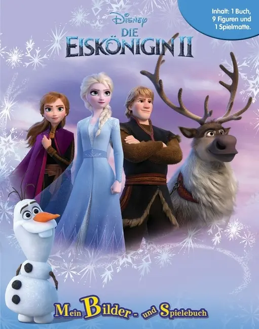 Cover: 9782764349816 | Eiskönigin 2, Spiel- u. Beschäftigungsbuch | 49816 | Deutsch | 2019
