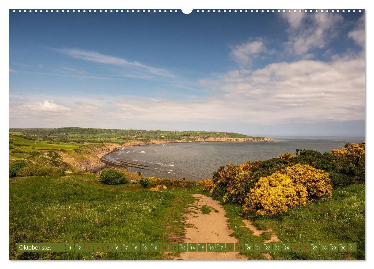 Bild: 9783383789816 | Yorkshire - Dales und Coast (hochwertiger Premium Wandkalender 2025...