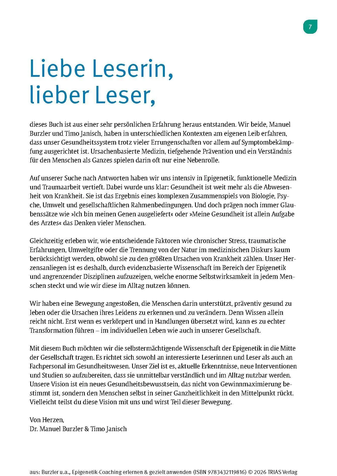 Bild: 9783432119816 | Epigenetik-Coaching erlernen &amp; gezielt anwenden | Burzler (u. a.)