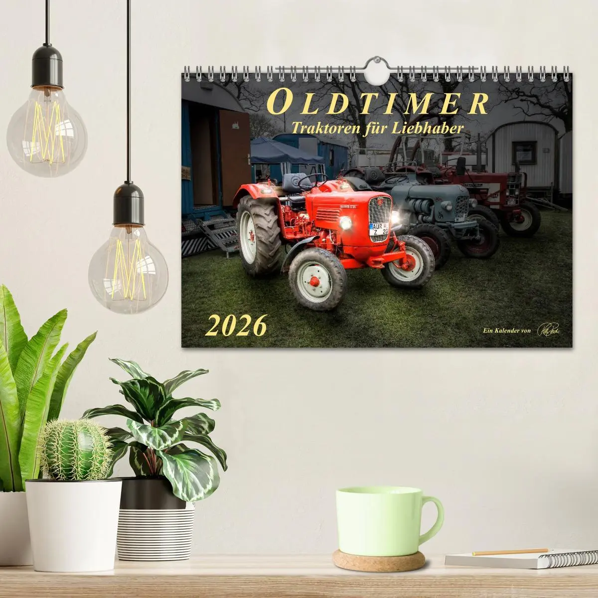 Bild: 9783516059816 | Oldtimer - Traktoren für Liebhaber (Wandkalender 2026 DIN A4 quer),...