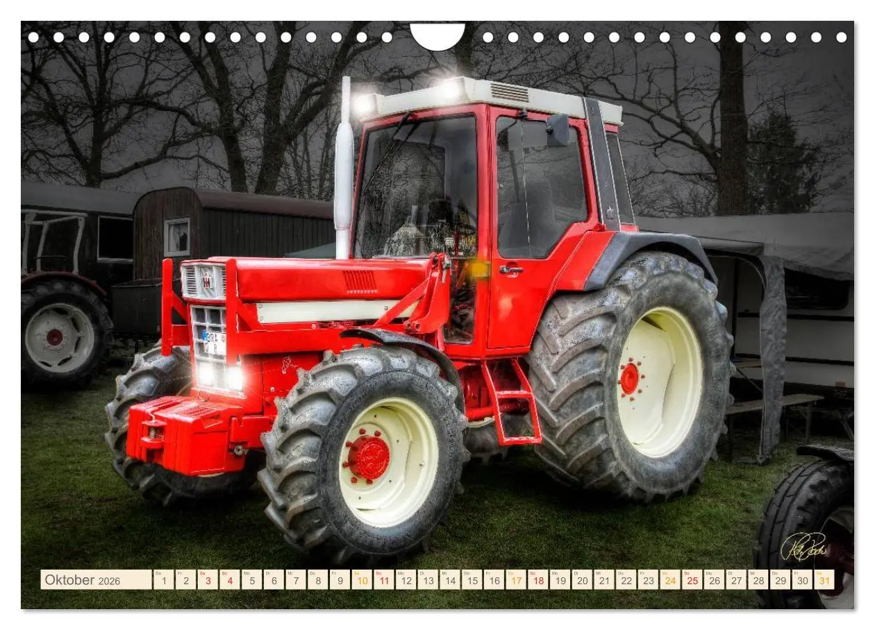 Bild: 9783516059816 | Oldtimer - Traktoren für Liebhaber (Wandkalender 2026 DIN A4 quer),...