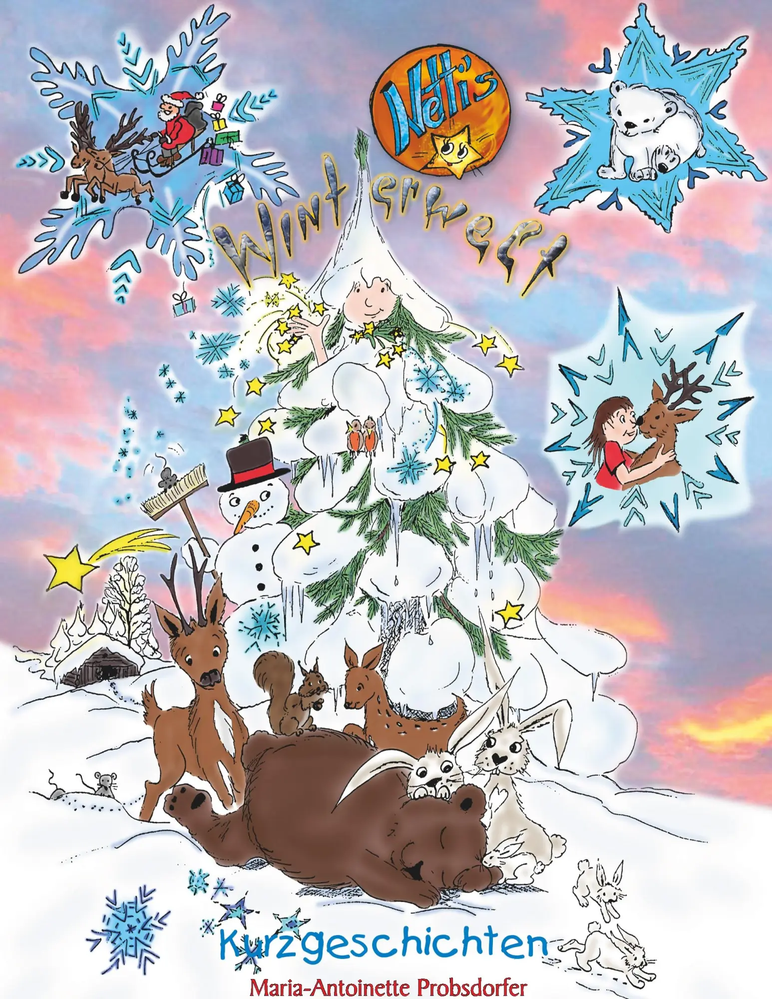 Cover: 9783735779816 | Netti's Winterwelt | Kurzgeschichten | Maria-Antoinette Probsdorfer