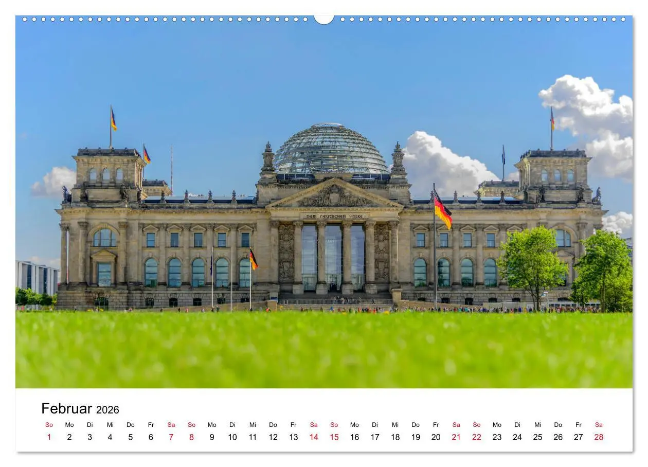 Bild: 9783457719916 | Das Regierungsviertel in Berlin (Wandkalender 2026 DIN A2 quer),...