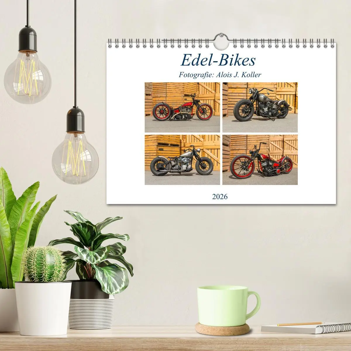 Bild: 9783457889916 | Edel-Bikes 2026 (Wandkalender 2026 DIN A4 quer), CALVENDO...