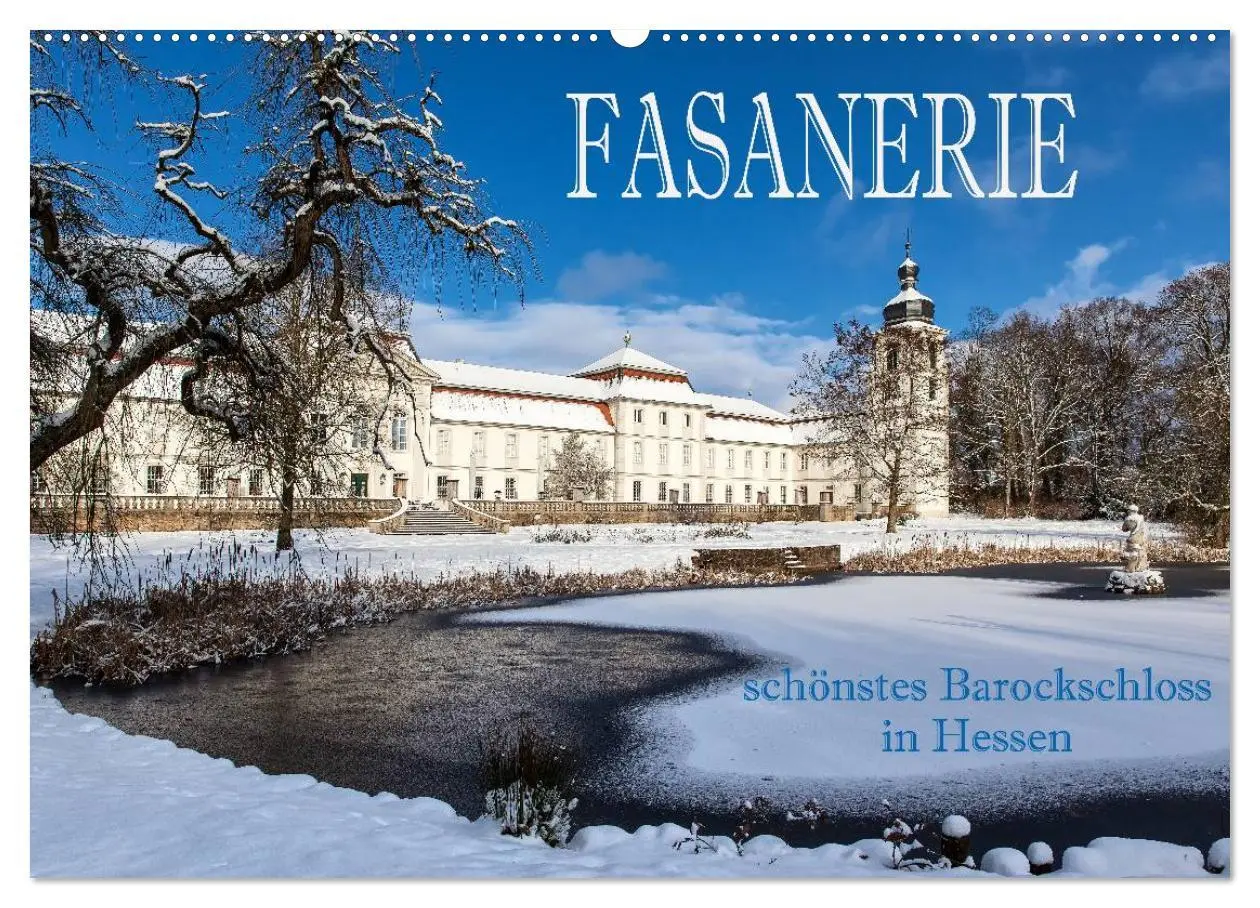 Cover: 9783457959916 | Fasanerie - schönstes Barockschloss Hessens (Wandkalender 2026 DIN...