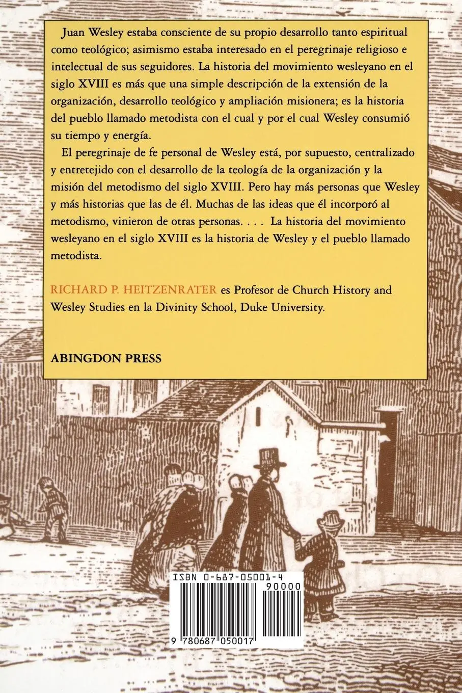 Rückseite: 9780687050017 | Wesley y El Pueblo Llamado Metodista | Richard P. Heitzenrater | Buch
