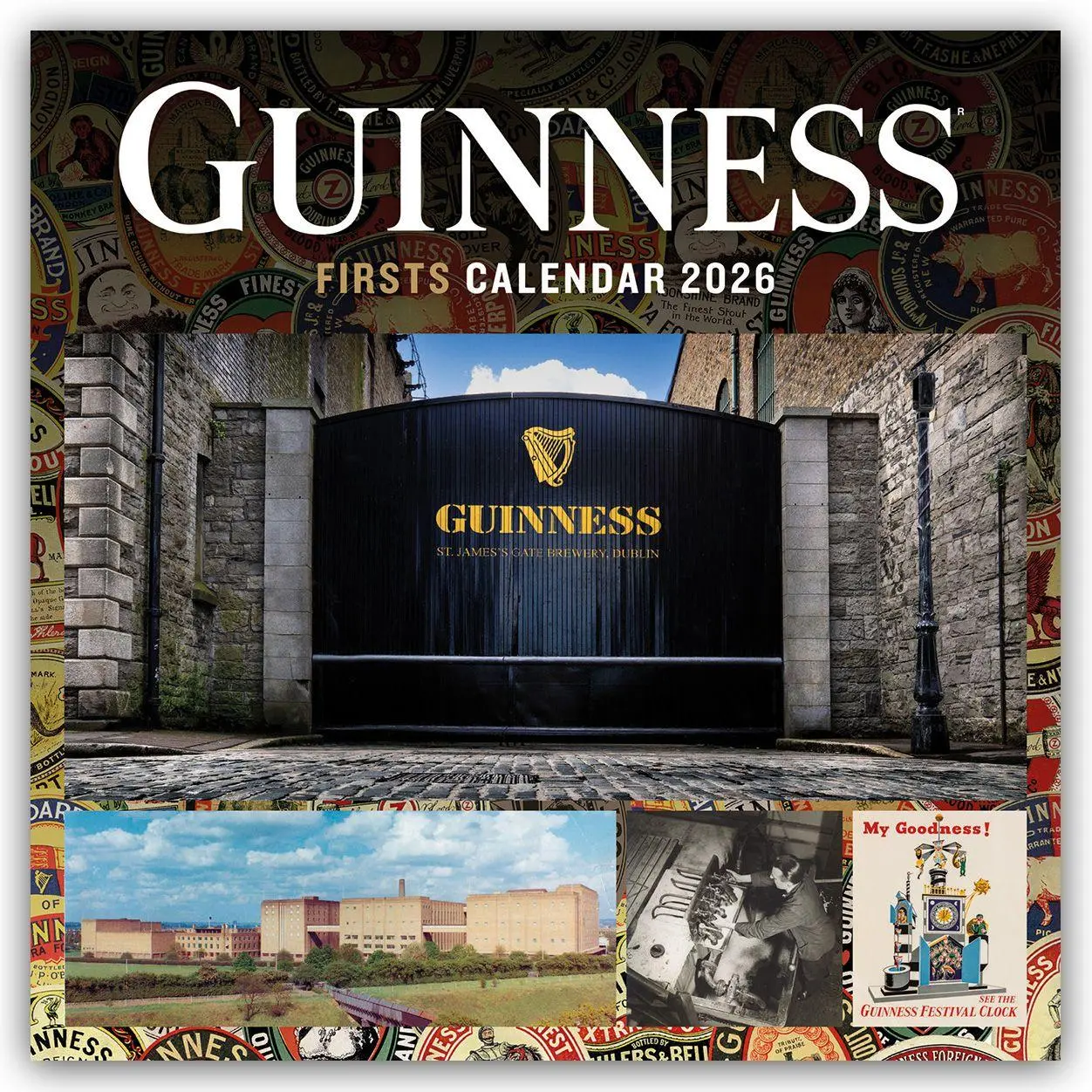 Cover: 9781529850017 | Guinness 2026 - Wand-Kalender | Carousel Calendar | Kalender | 14 S.