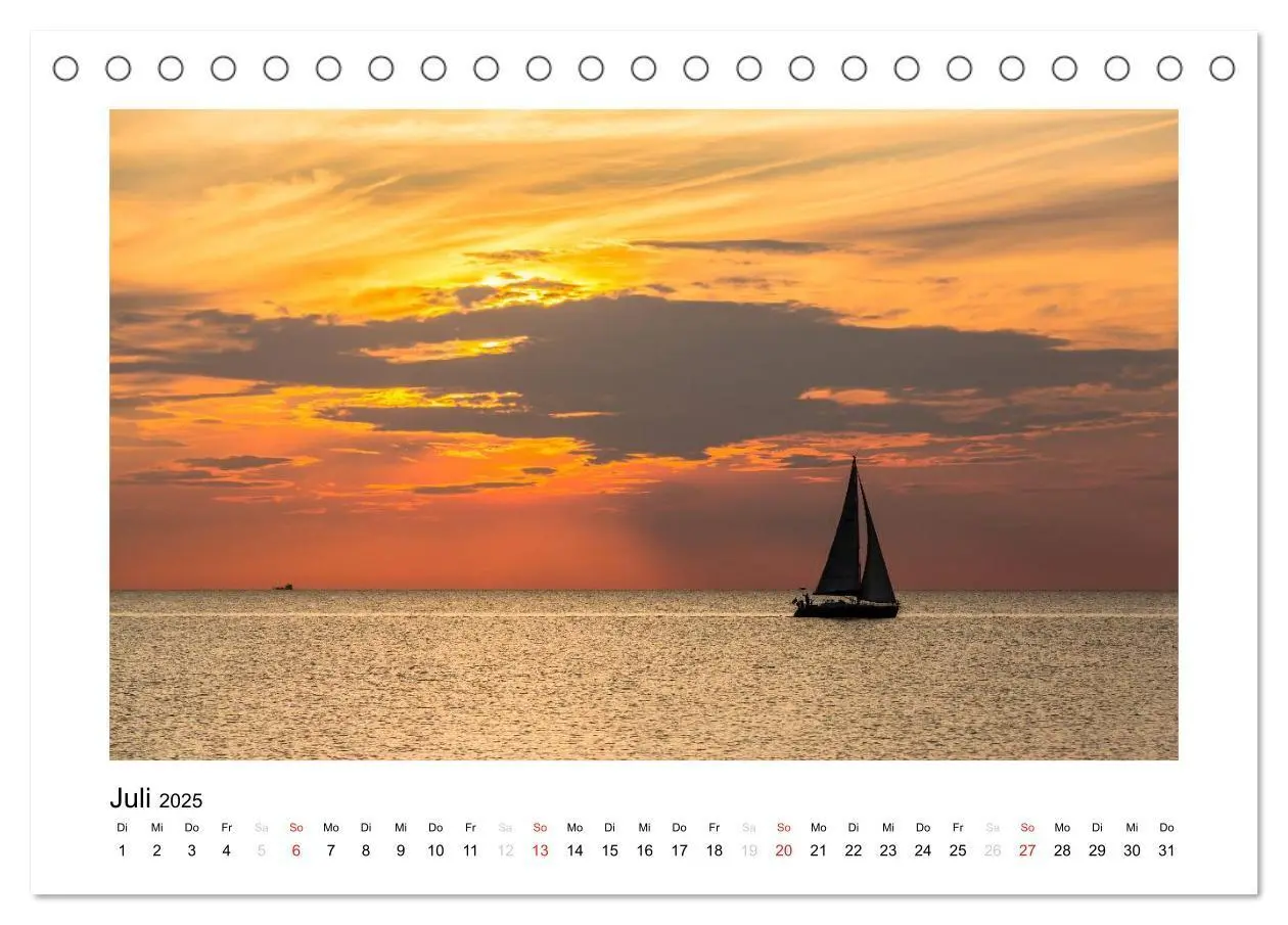 Bild: 9783435670017 | FEHMARN - Magische Momente (Tischkalender 2025 DIN A5 quer),...