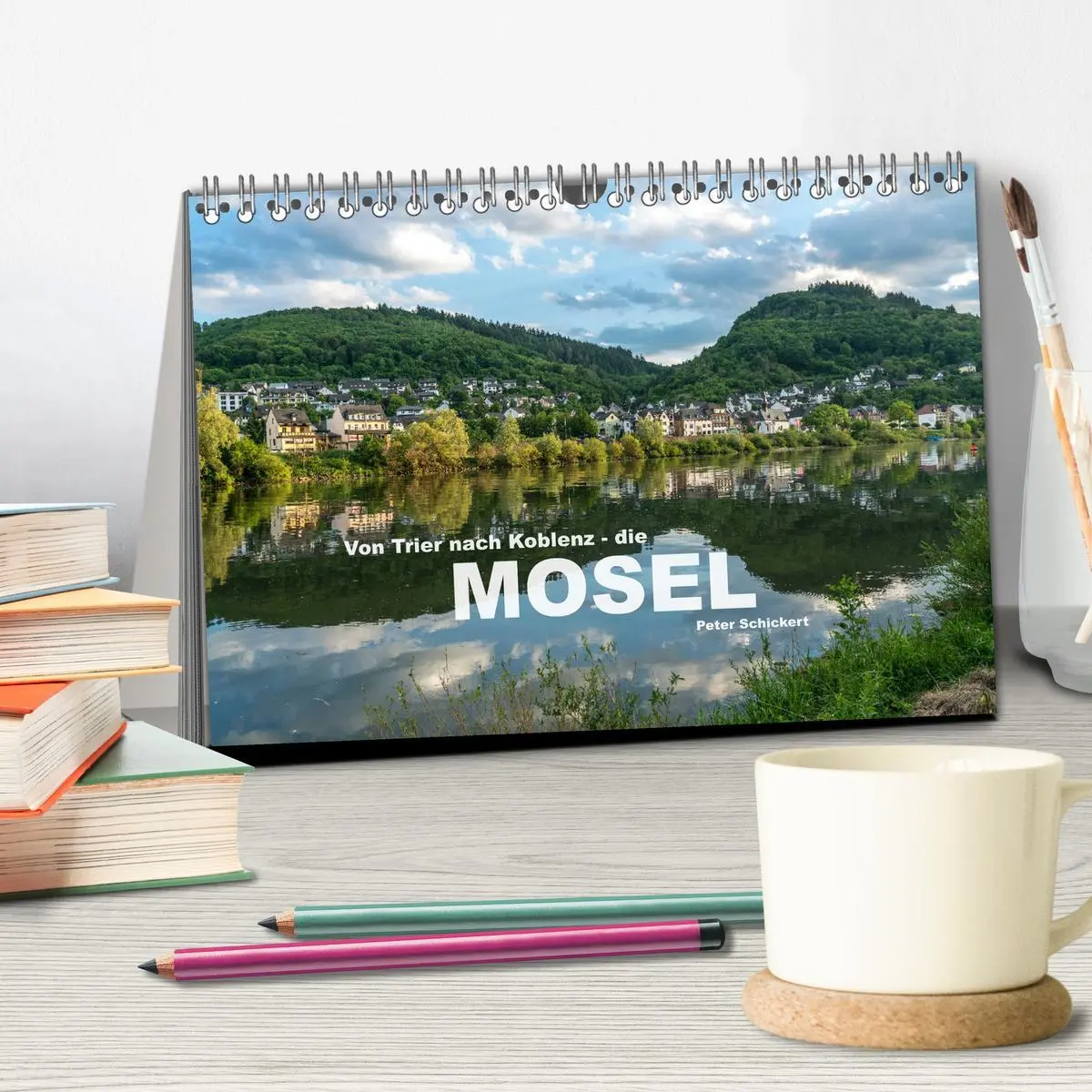 Bild: 9783457690017 | Von Trier nach Koblenz - Die Mosel (Tischkalender 2026 DIN A5...