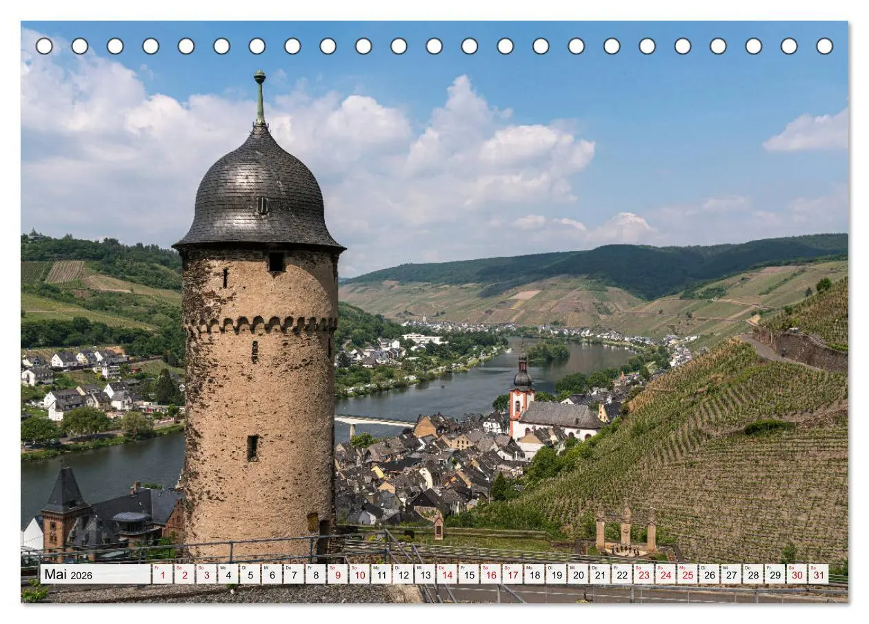 Bild: 9783457690017 | Von Trier nach Koblenz - Die Mosel (Tischkalender 2026 DIN A5...