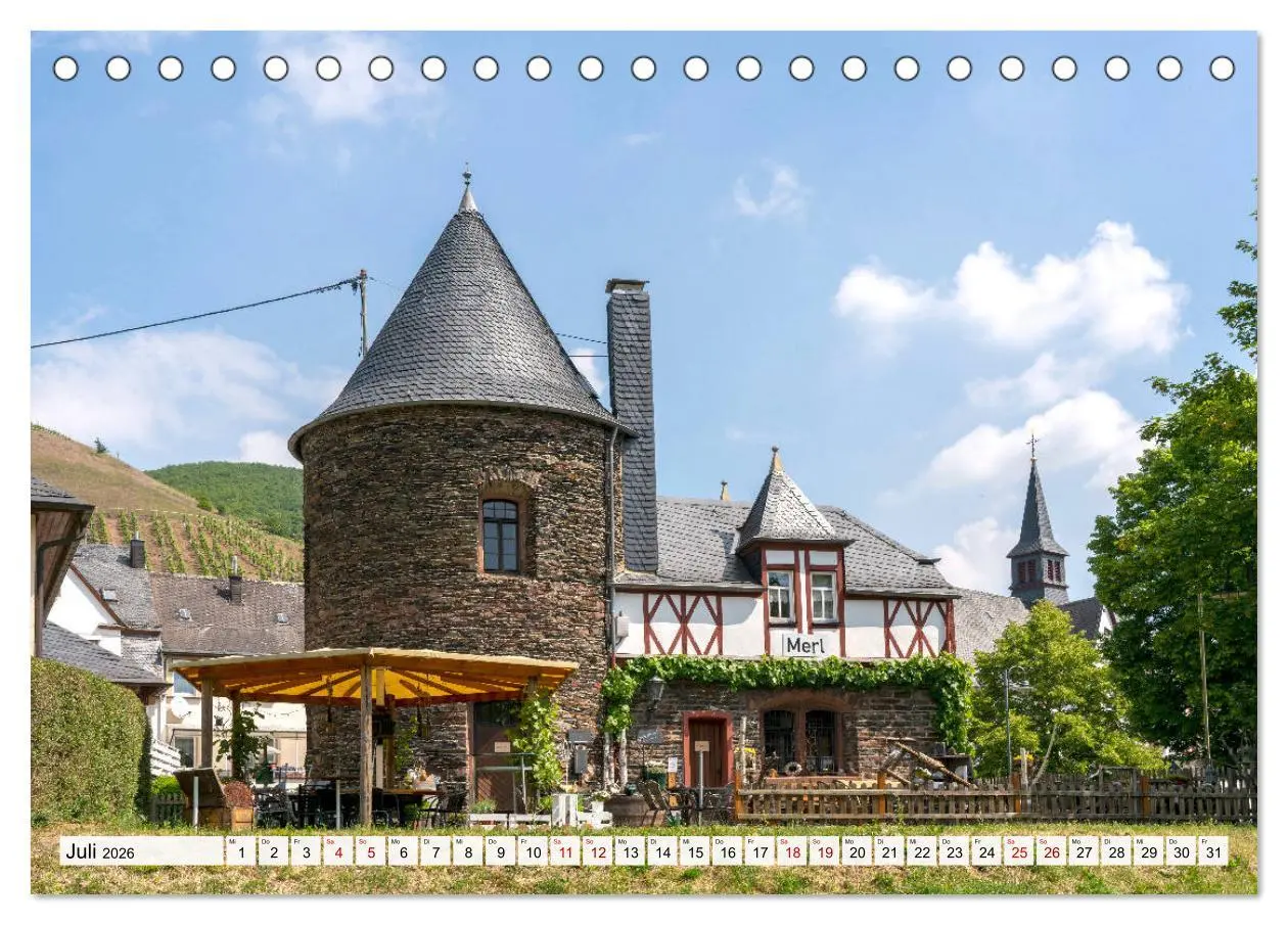 Bild: 9783457690017 | Von Trier nach Koblenz - Die Mosel (Tischkalender 2026 DIN A5...