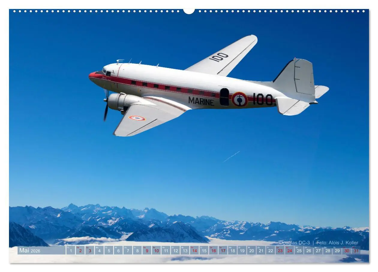 Bild: 9783457760017 | Historische Propellerflugzeuge 2026 (hochwertiger Premium...