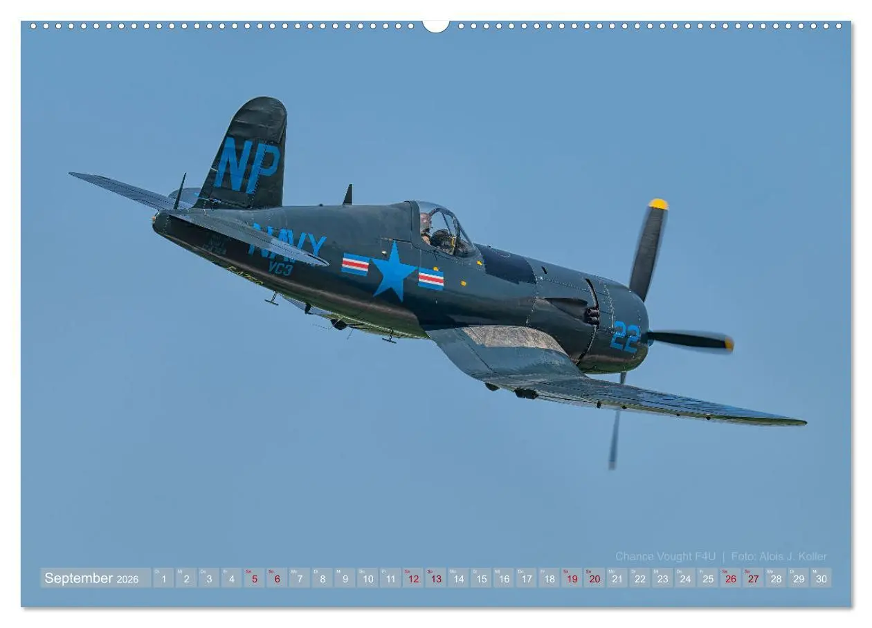 Bild: 9783457760017 | Historische Propellerflugzeuge 2026 (hochwertiger Premium...