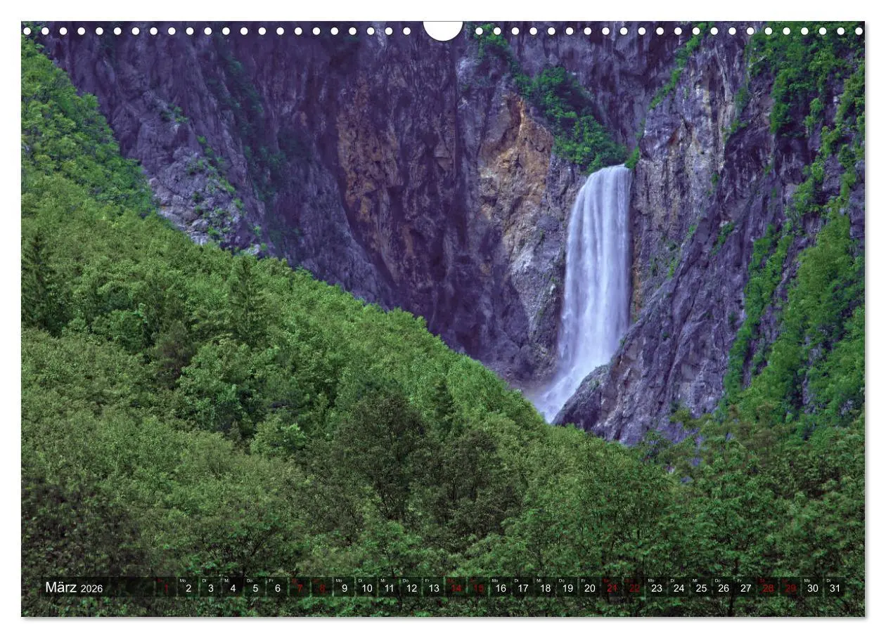 Bild: 9783457900017 | Slowenien - Soca Tal (Wandkalender 2026 DIN A3 quer), CALVENDO...