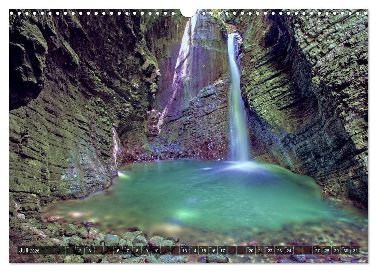 Bild: 9783457900017 | Slowenien - Soca Tal (Wandkalender 2026 DIN A3 quer), CALVENDO...