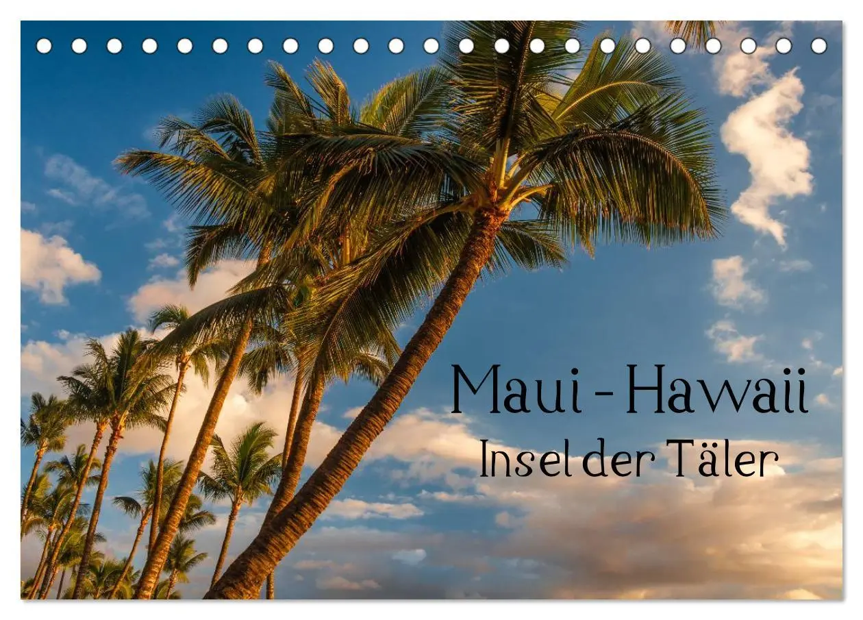 Cover: 9783516090017 | Maui Hawaii - Insel der Täler (Tischkalender 2026 DIN A5 quer),...
