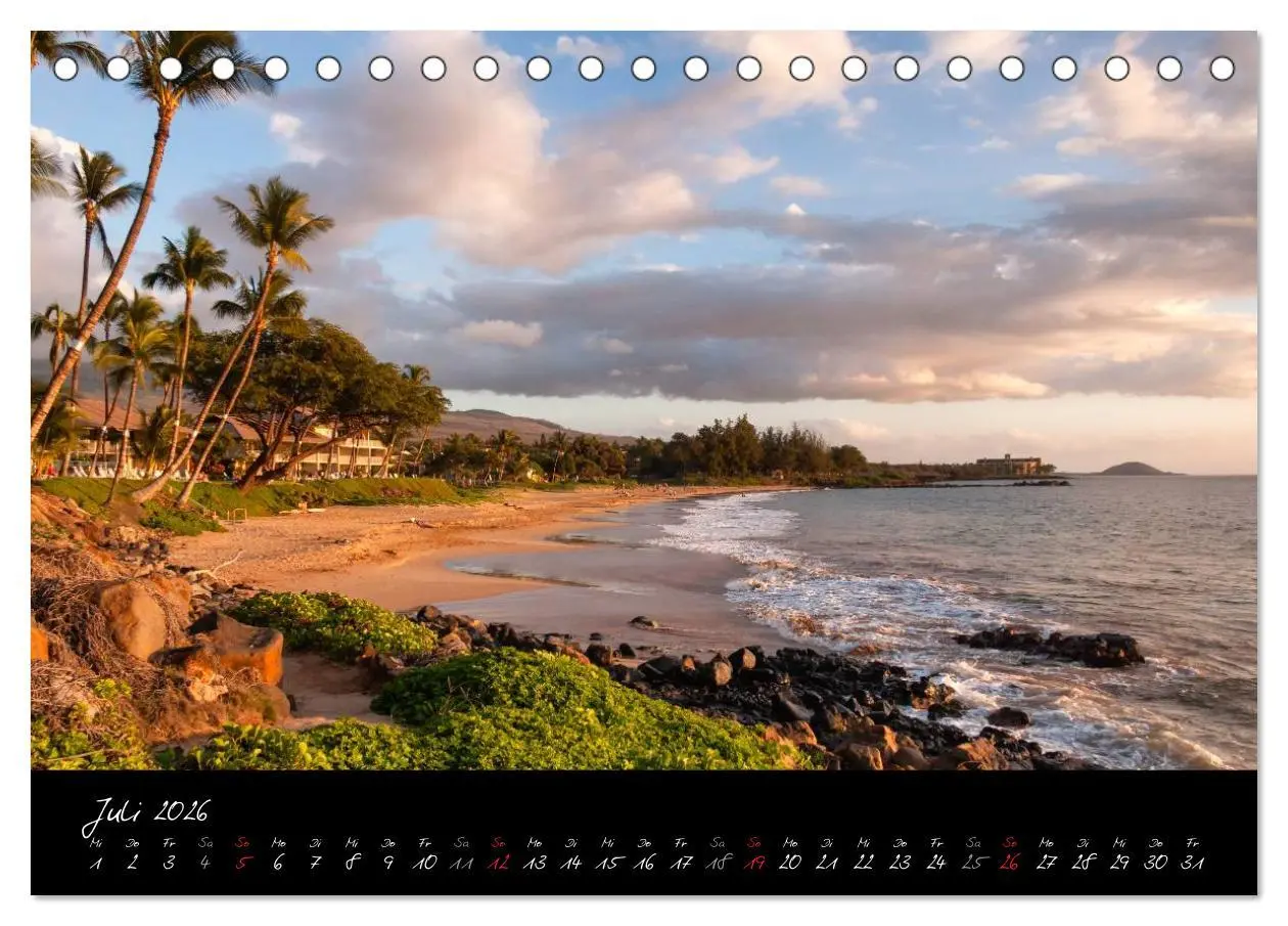Bild: 9783516090017 | Maui Hawaii - Insel der Täler (Tischkalender 2026 DIN A5 quer),...