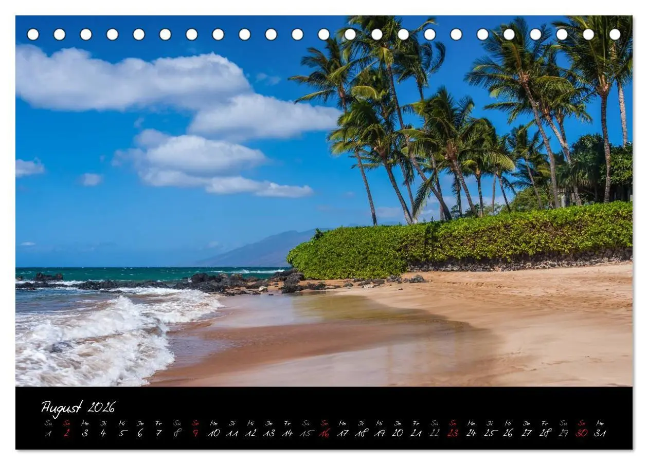 Bild: 9783516090017 | Maui Hawaii - Insel der Täler (Tischkalender 2026 DIN A5 quer),...