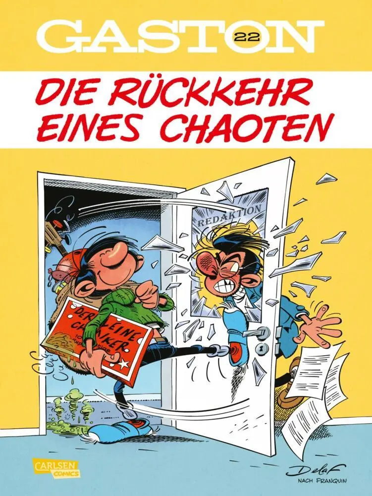 Cover: 9783551640017 | Gaston Neuedition 22: Die Rückkehr eines Chaoten | Delaf | Buch | 2024