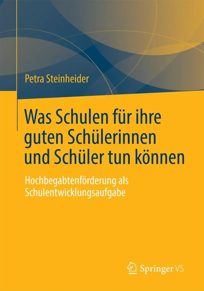 Cover: 9783658040017 | Was Schulen für ihre guten Schülerinnen und Schüler tun können | Buch