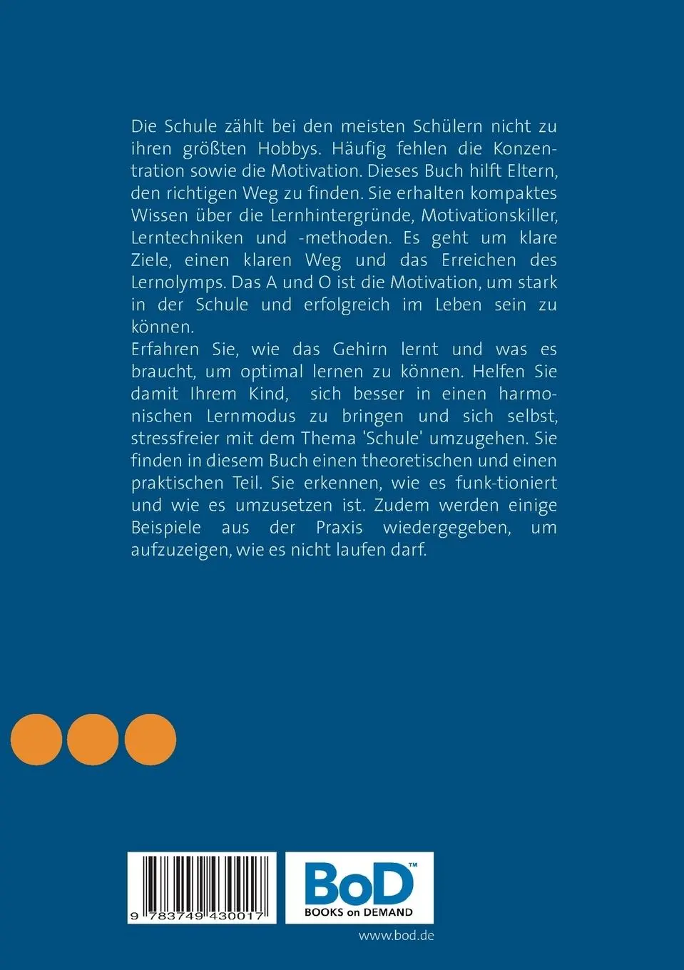Rückseite: 9783749430017 | Lernolymp | stark in der Schule, erfolgreich im Leben | Tobias Roese