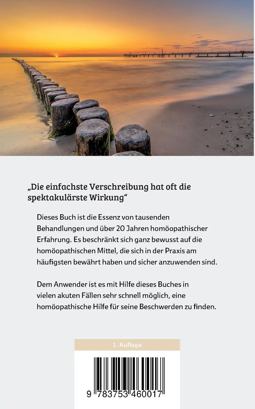 Rückseite: 9783753460017 | Einfach Homöopathie | Praxisnah, klar und wirksam | Stephan Olbertz