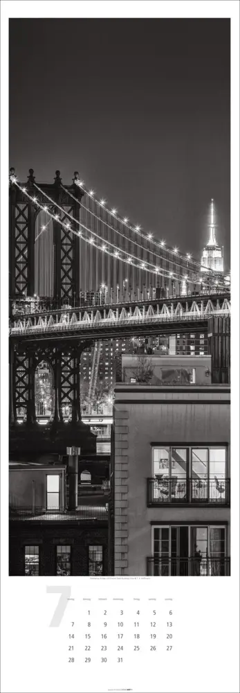 Bild: 9783839900017 | New York XXL Kalender 2025 | Torsten A. Hoffmann | Kalender | Kalender