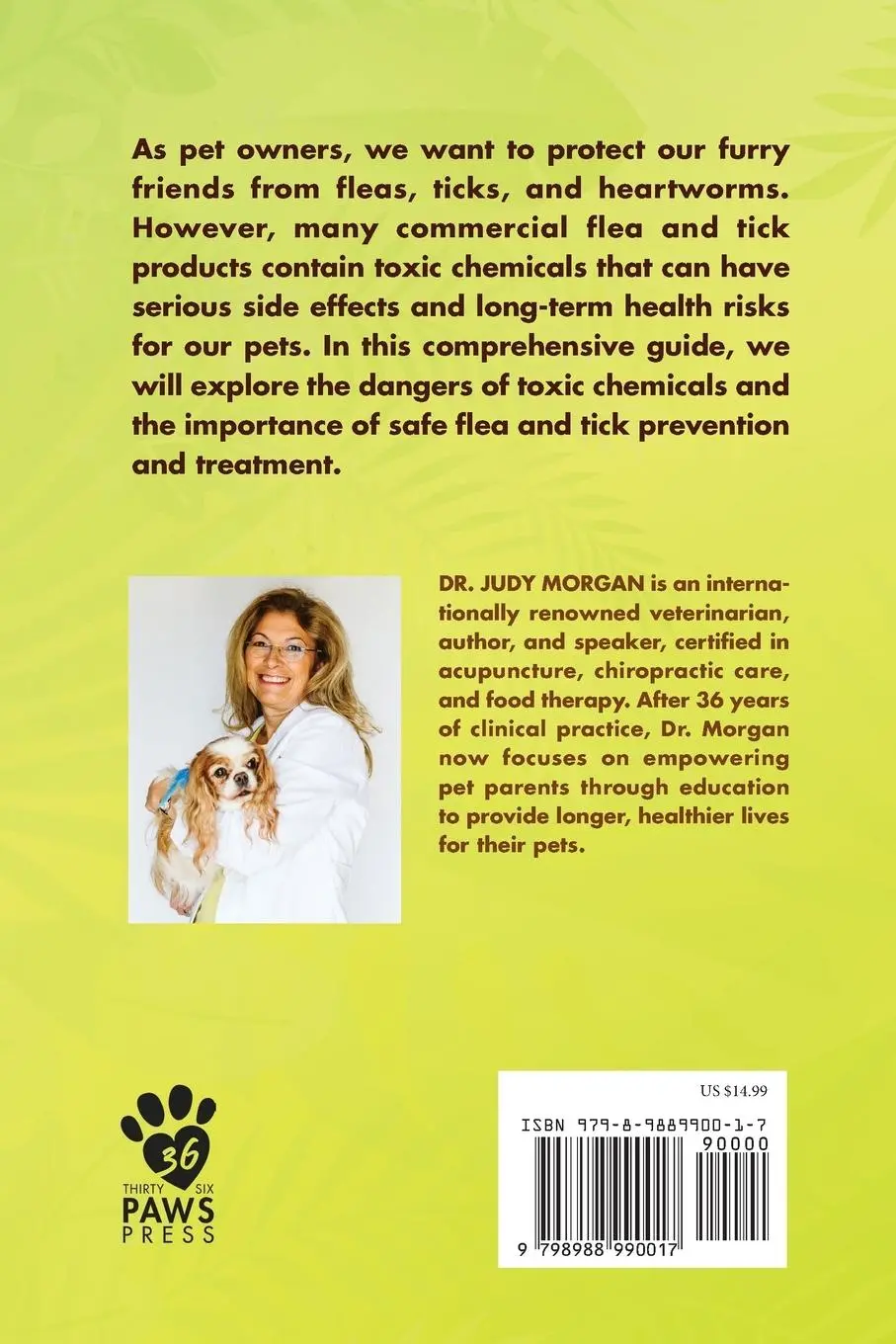 Rückseite: 9798988990017 | Protecting Your Pets from Parasites | Judy Morgan | Taschenbuch | 2023