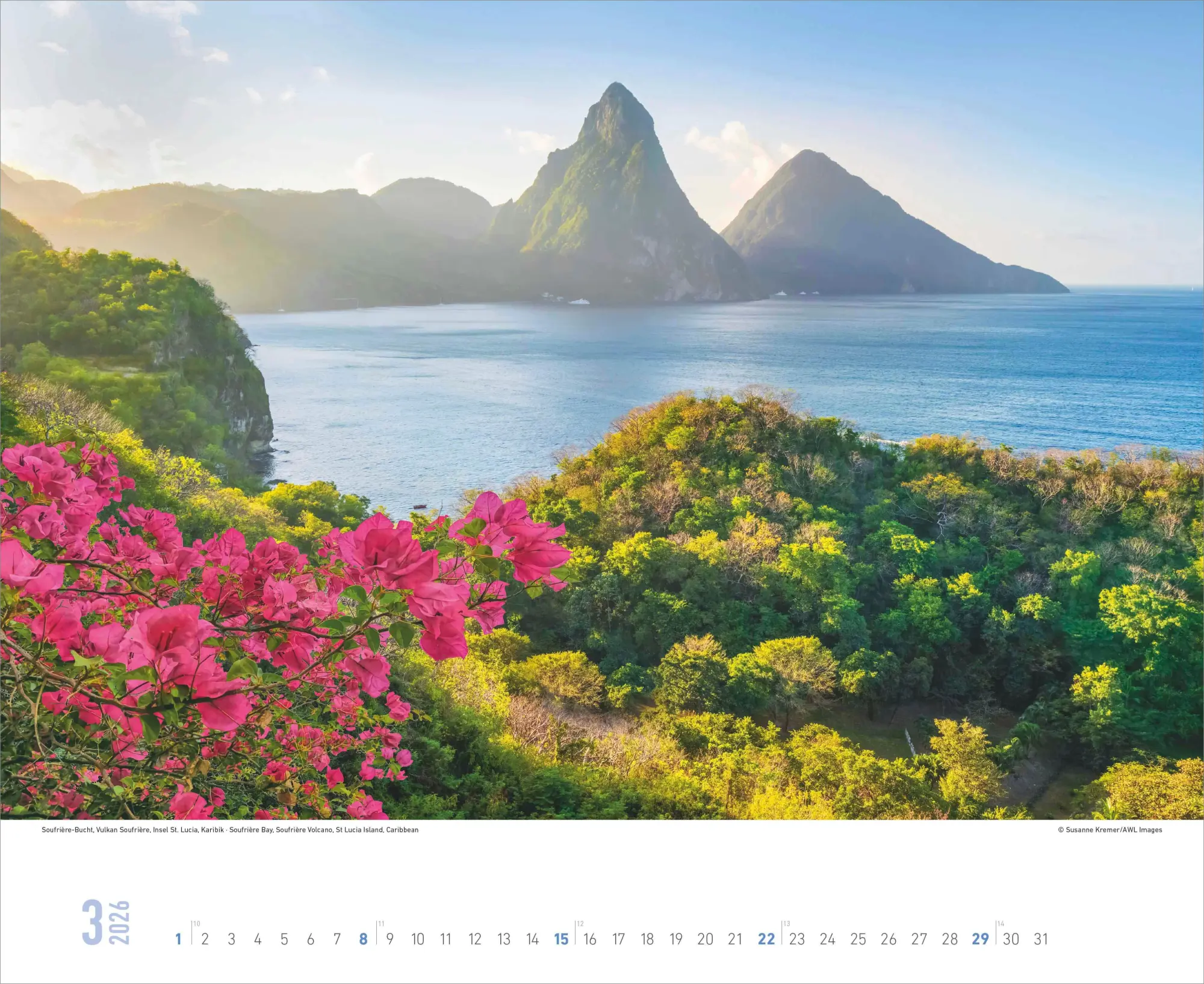 Bild: 4069095000117 | ALPHA EDITION - Trauminseln 2026 - 52 x 42,5 cm | Kalender | 14 S.