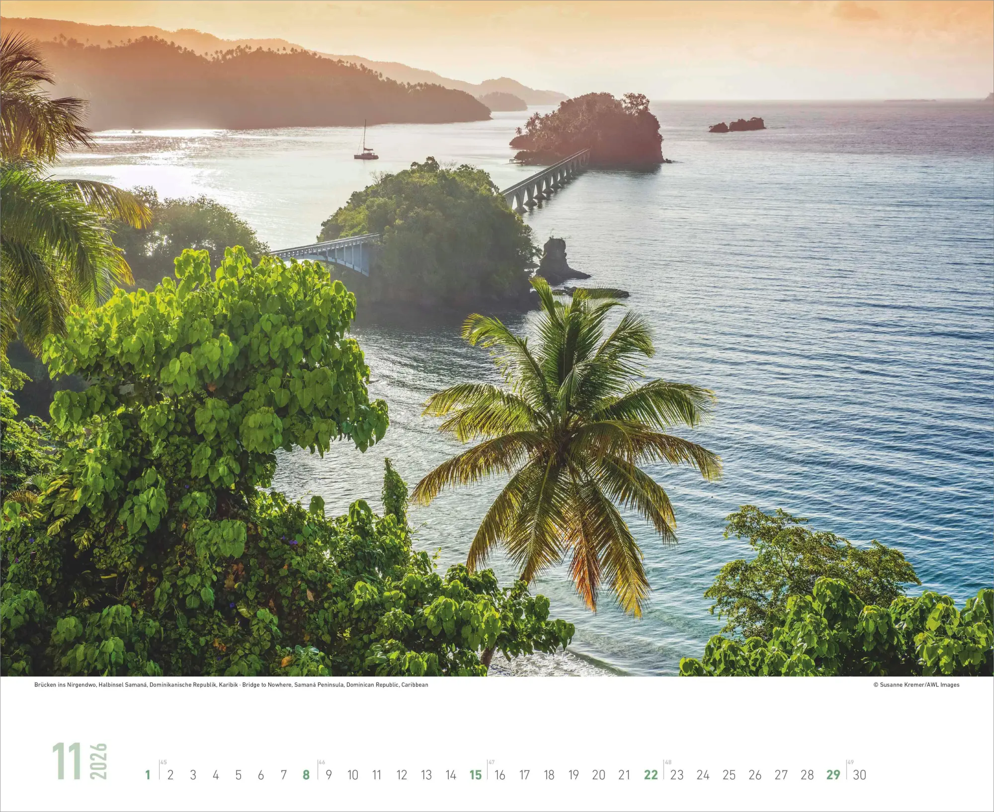 Bild: 4069095000117 | ALPHA EDITION - Trauminseln 2026 - 52 x 42,5 cm | Kalender | 14 S.