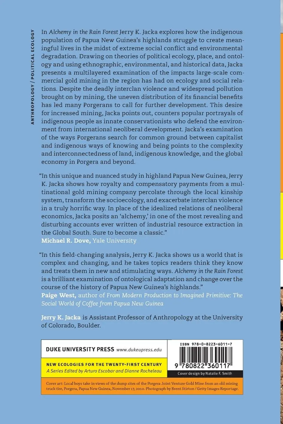 Rückseite: 9780822360117 | Alchemy in the Rain Forest | Jerry K. Jacka | Taschenbuch | Englisch
