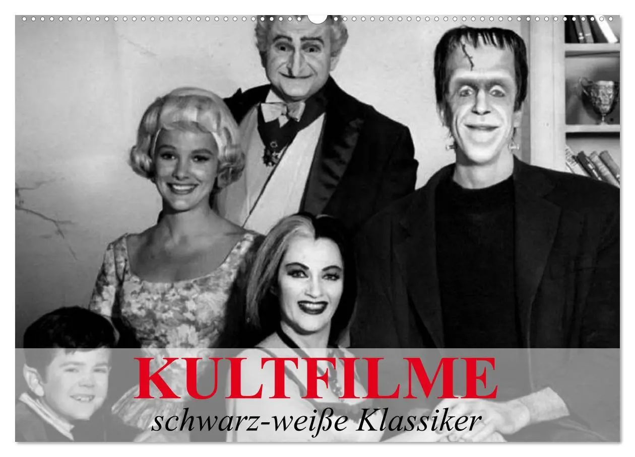 Cover: 9783516080117 | Kultfilme - schwarz-weiße Klassiker (Wandkalender 2026 DIN A2...