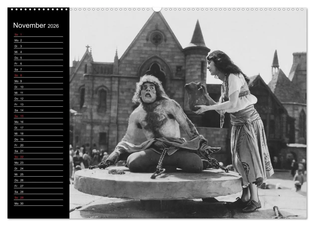 Bild: 9783516080117 | Kultfilme - schwarz-weiße Klassiker (Wandkalender 2026 DIN A2...