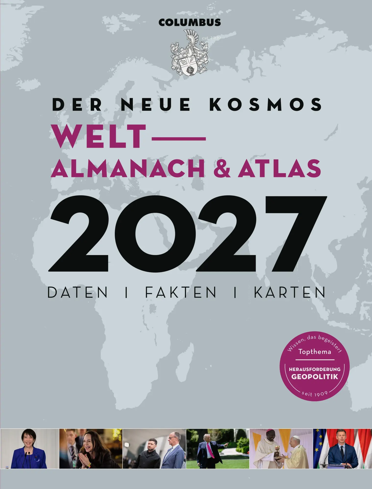 Cover: 9783690780117 | Der neue Kosmos Welt-Almanach &amp; Atlas 2027 | KG | Taschenbuch | 720 S.