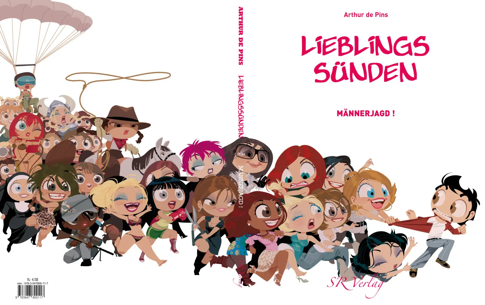 Cover: 9783947800117 | Lieblingssünden, Männerjagd! | Männerjagd! | Arthur de Pins | Buch