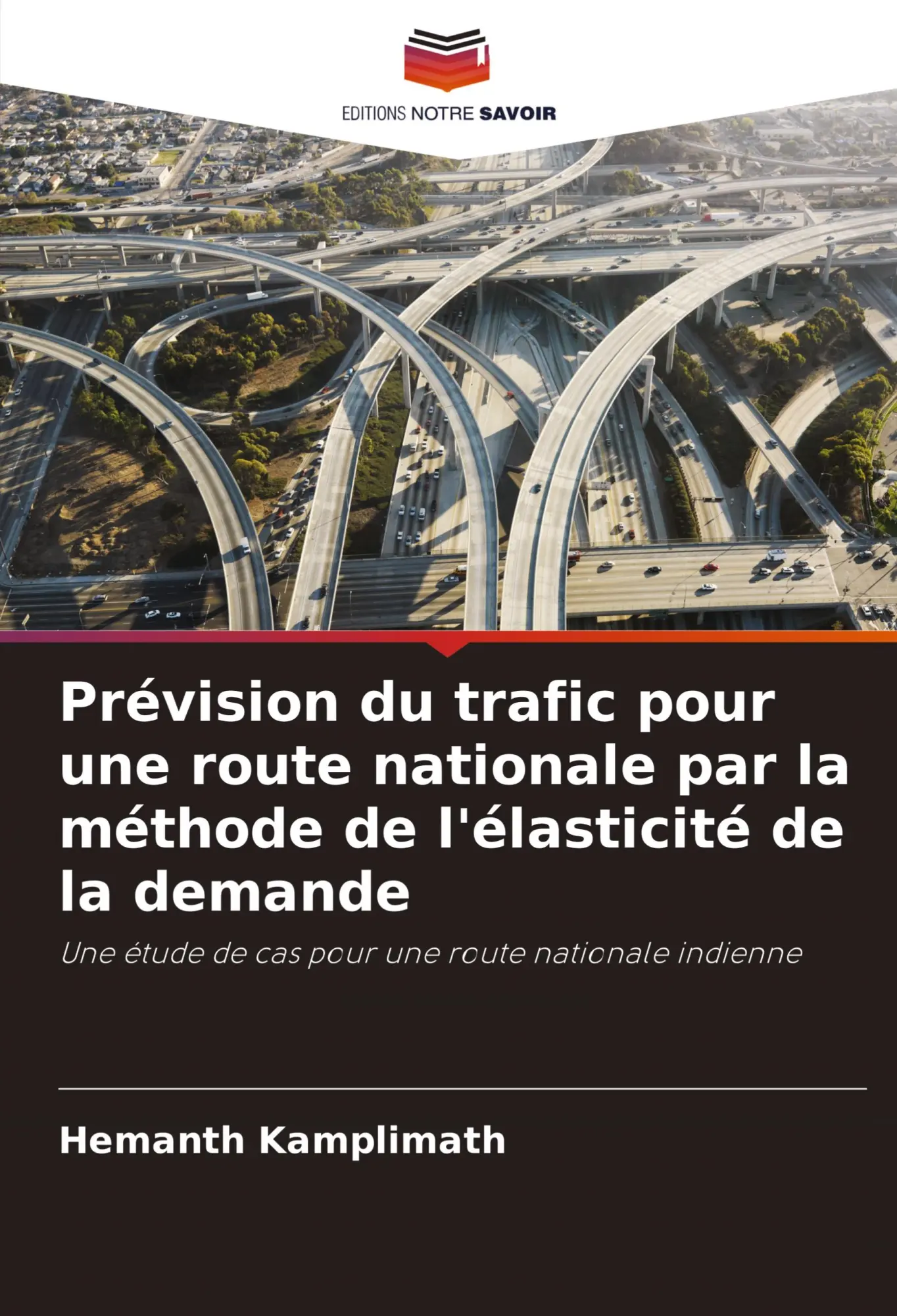 Cover: 9786203910117 | Prévision du trafic pour une route nationale par la méthode de...
