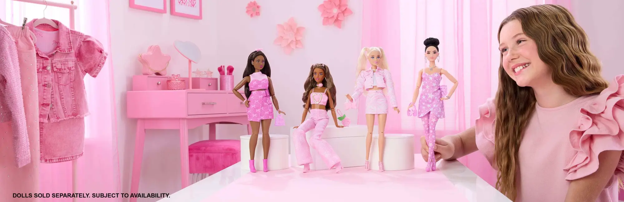 Bild: 194735340217 | Barbie Deluxe Style - Flare Jeans | Fensterkarton | JJN72 | Deutsch