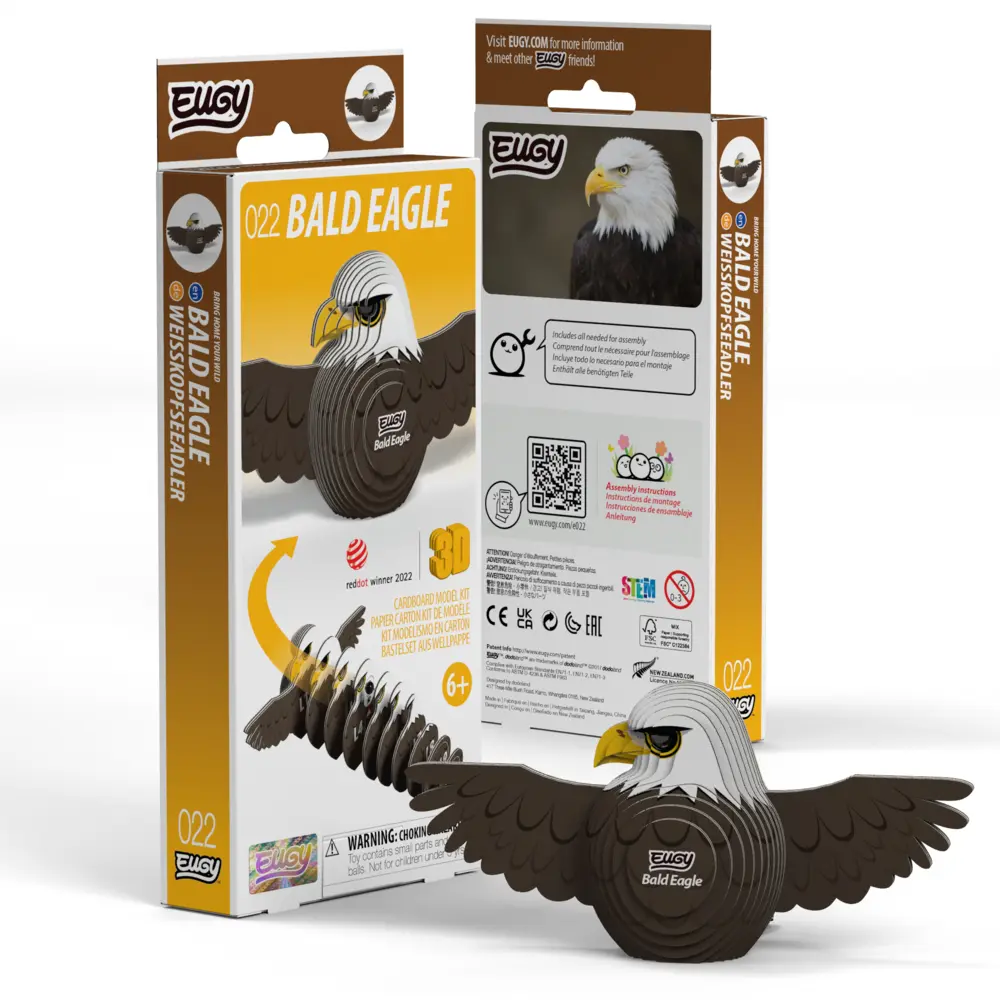 Cover: 9421035150217 | EUGY - 3D Bastelset Weisskopfseeadler | Kit (Bastelset) | In Karton