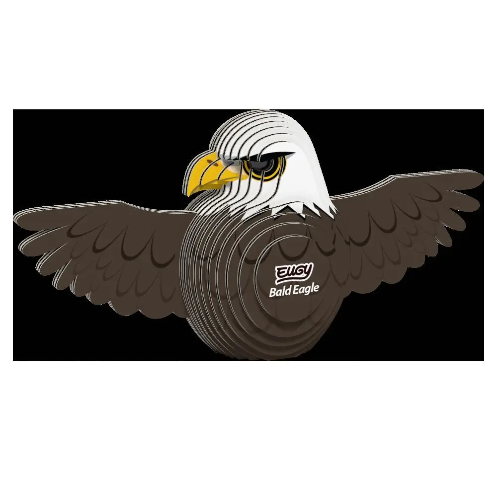 Bild: 9421035150217 | EUGY - 3D Bastelset Weisskopfseeadler | Kit (Bastelset) | In Karton
