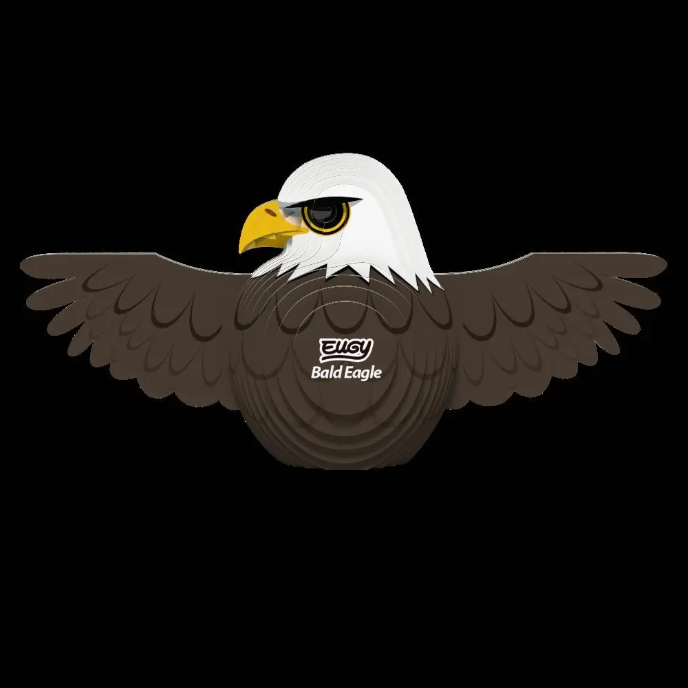 Bild: 9421035150217 | EUGY - 3D Bastelset Weisskopfseeadler | Kit (Bastelset) | In Karton