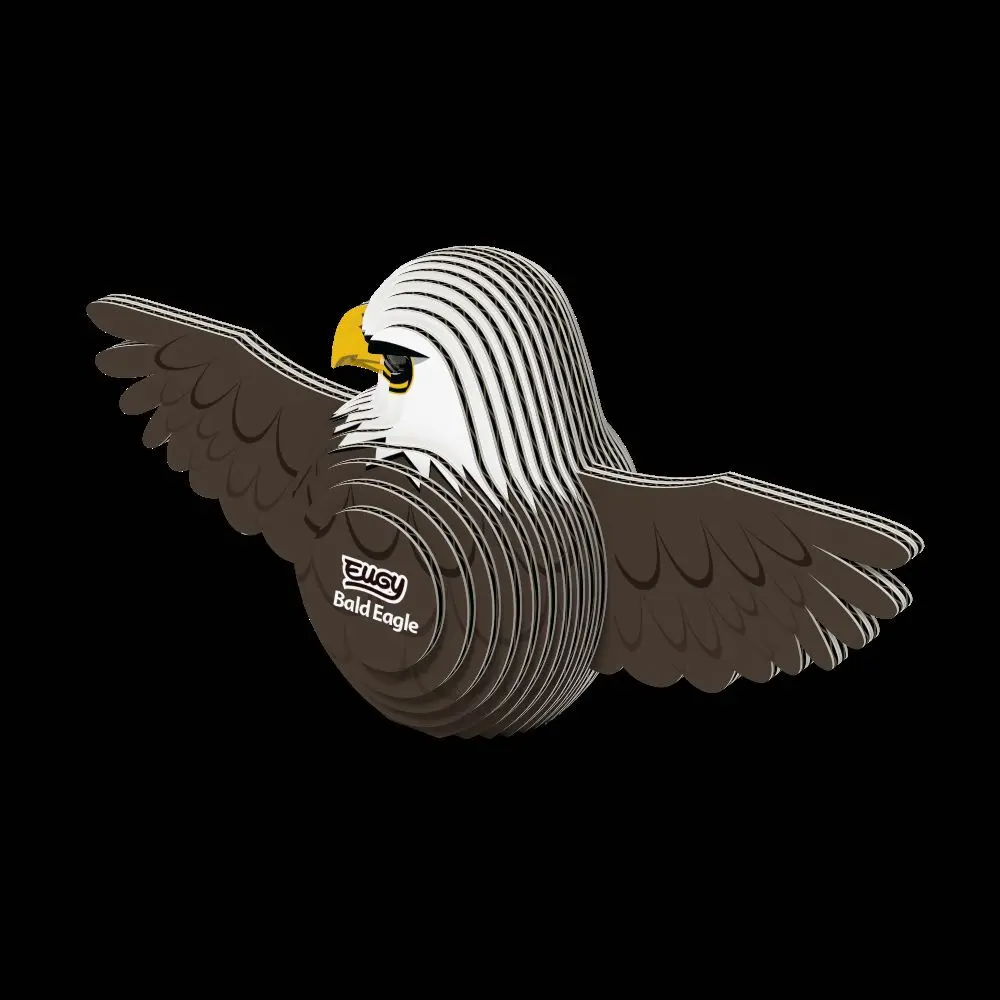 Bild: 9421035150217 | EUGY - 3D Bastelset Weisskopfseeadler | Kit (Bastelset) | In Karton