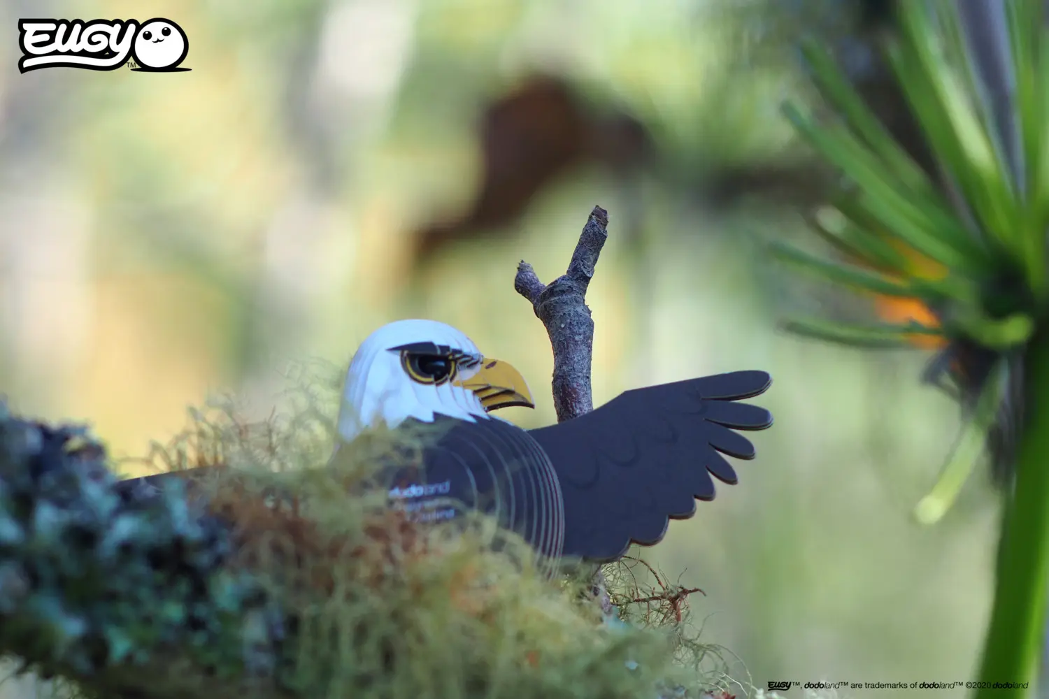 Bild: 9421035150217 | EUGY - 3D Bastelset Weisskopfseeadler | Kit (Bastelset) | In Karton