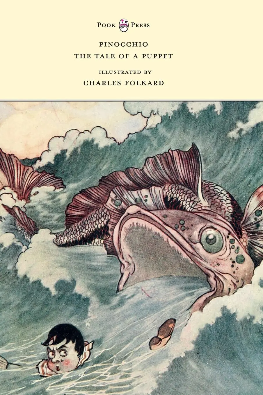 Cover: 9781528770217 | Pinocchio - The Tale of a Puppet - Illustrated by Charles Folkard
