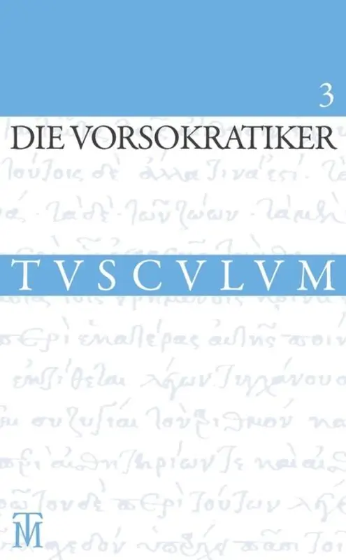 Cover: 9783050060217 | Anaxagoras, Melissos, Diogenes von Apollonia. Die antiken...