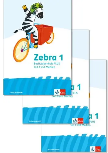 Cover: 9783122710217 | Zebra 1. Buchstabenheft Plus in Grundschrift Klasse 1 | Bundle | 2024