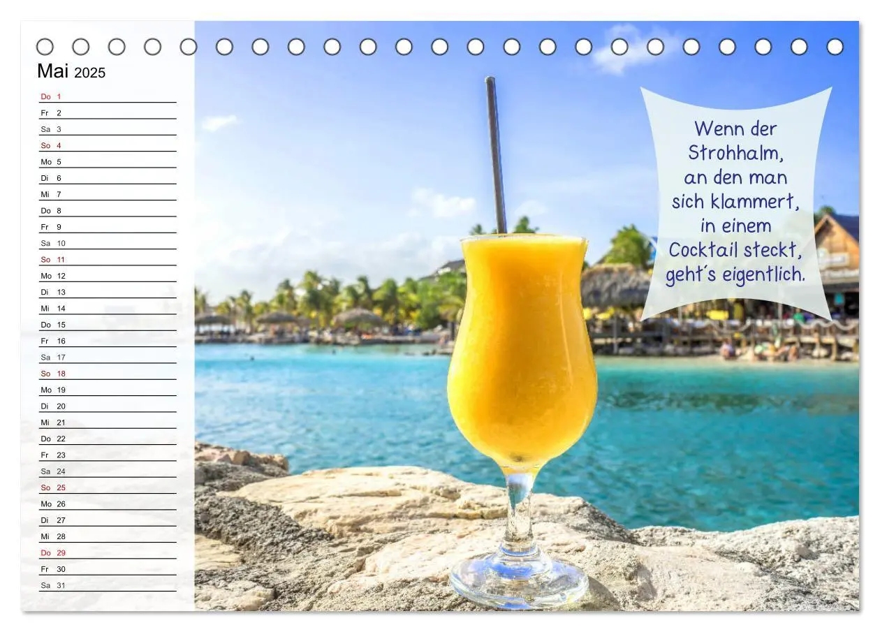 Bild: 9783435100217 | Endlich Urlaub und nichts wie weg! Lustiger Sprüchekalender für...