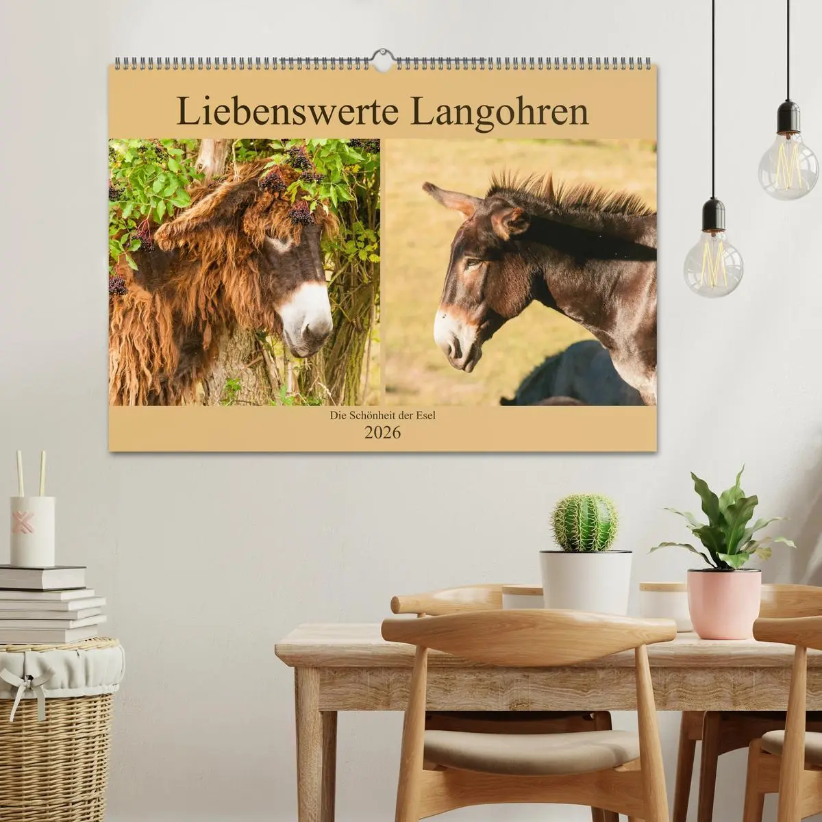 Bild: 9783457810217 | Liebenswerte Langohren - Die Schönheit der Esel (Wandkalender 2026...