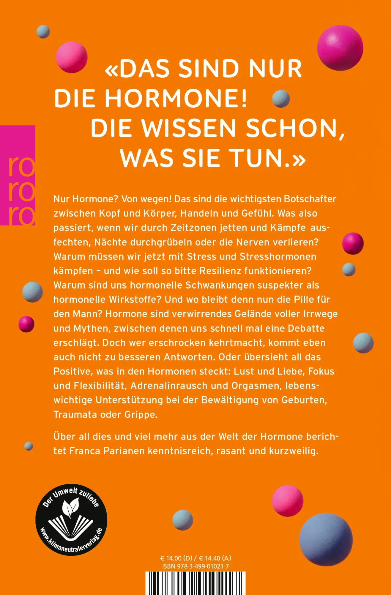 Rückseite: 9783499010217 | Herz, Hirn und Hormone | Franca Parianen | Taschenbuch | 432 S. | 2023