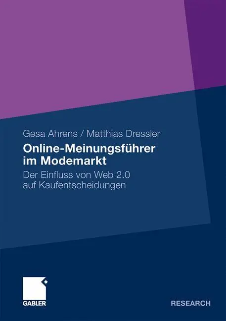 Cover: 9783834930217 | Online-Meinungsführer im Modemarkt | Matthias Dressler (u. a.) | Buch